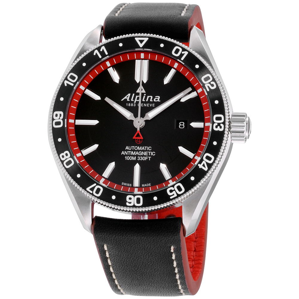 Alpina Alpiner Automatic Movement Black Dial Men's Watch AL525BR5AQ6