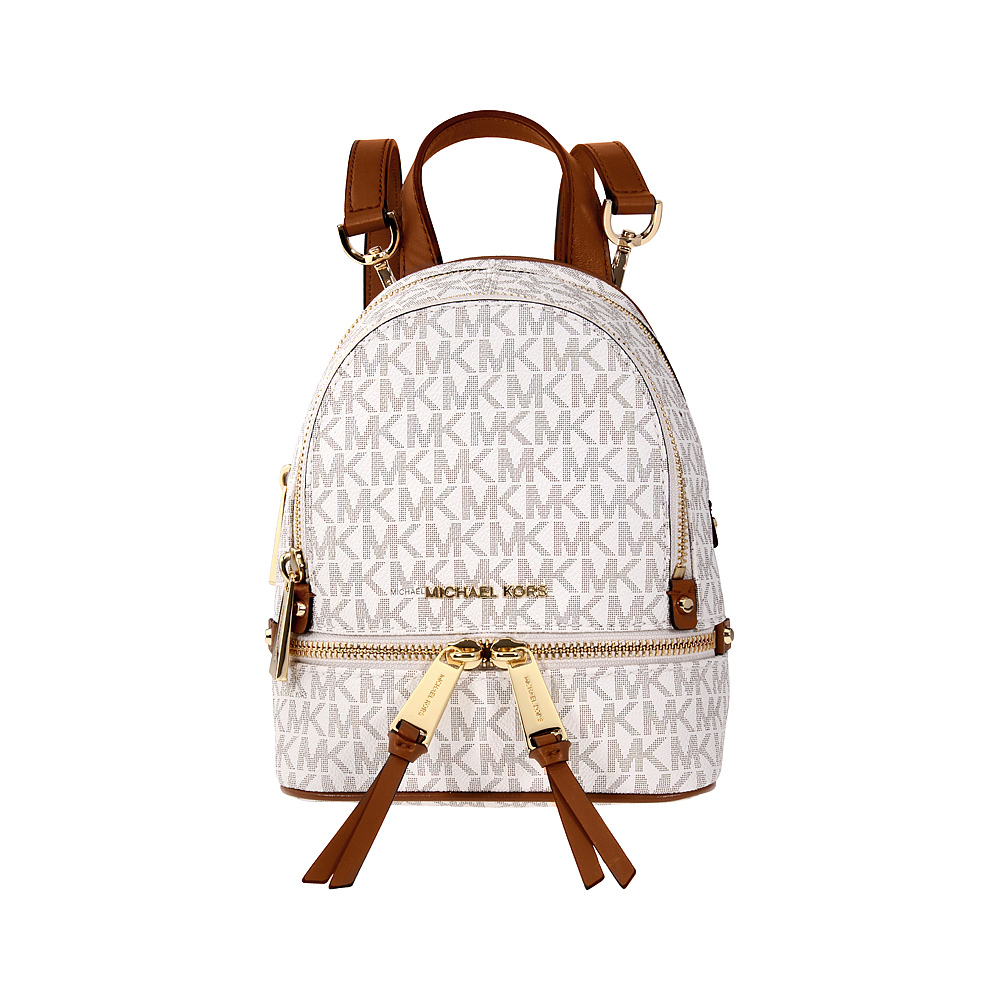 michael kors rhea mini logo backpack