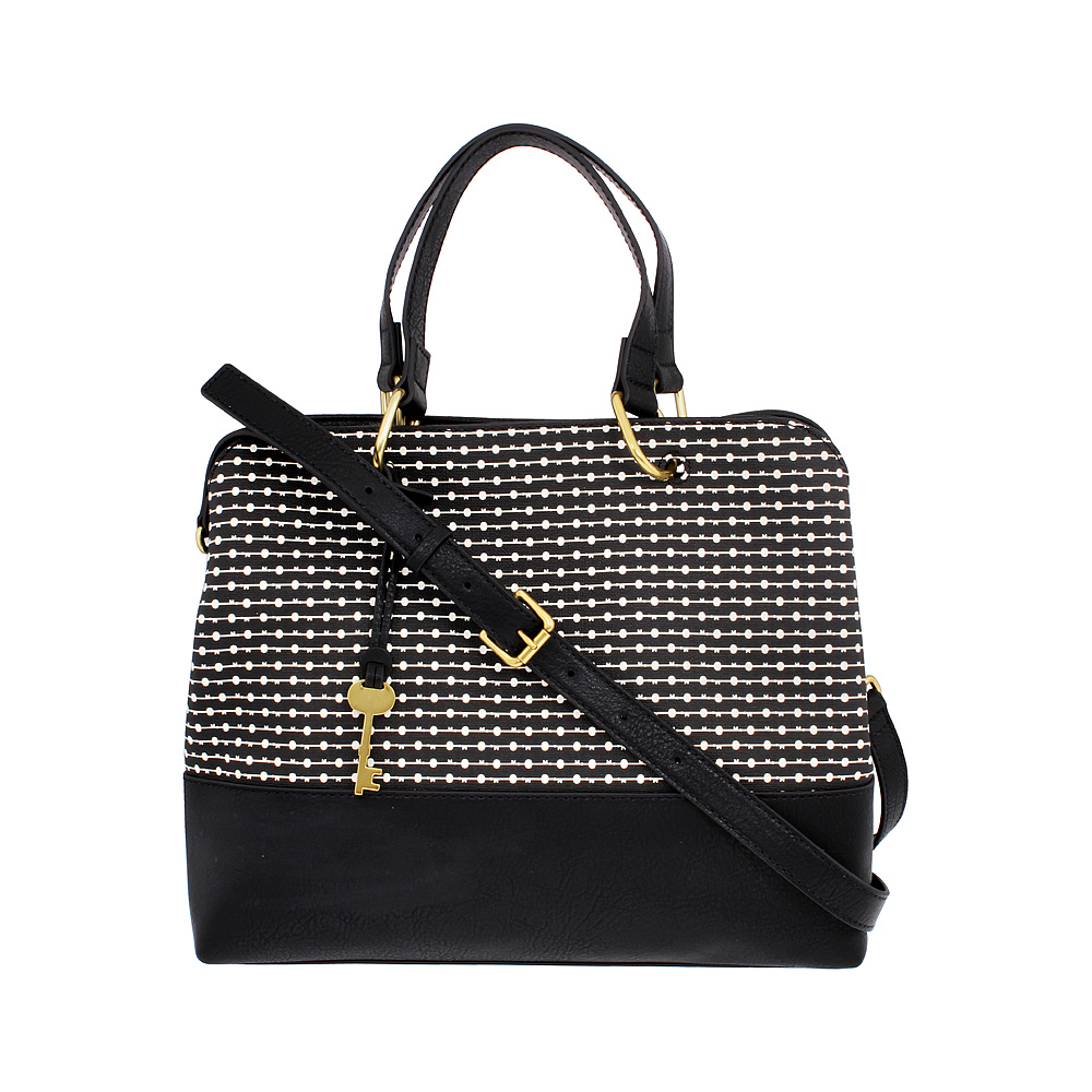 Fossil Lane Ladies Large Leather Satchel Handbag ZB7480080 eBay