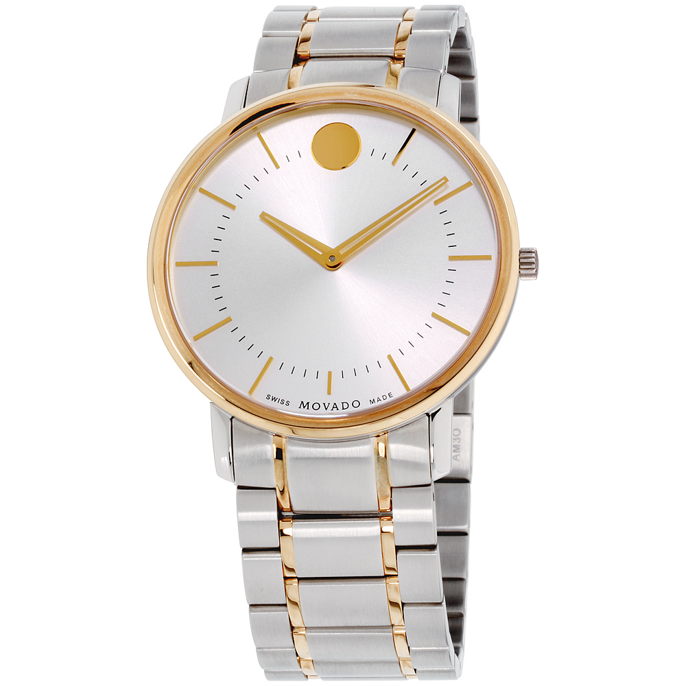 Movado TC Quartz Movement Silver Dial Men's Watch 606689 eBay