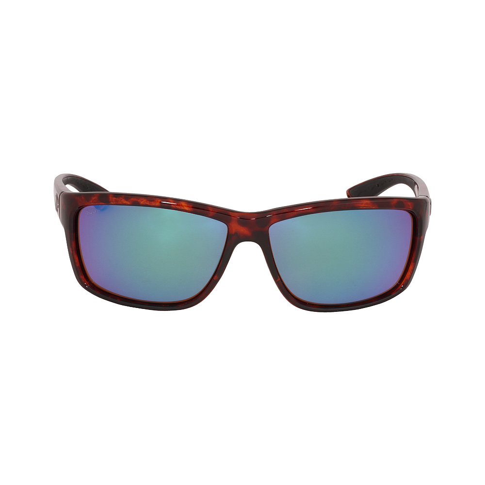 Costa Mag Bay Plastic Frame Green Mirror Lens Unisex Sunglasses