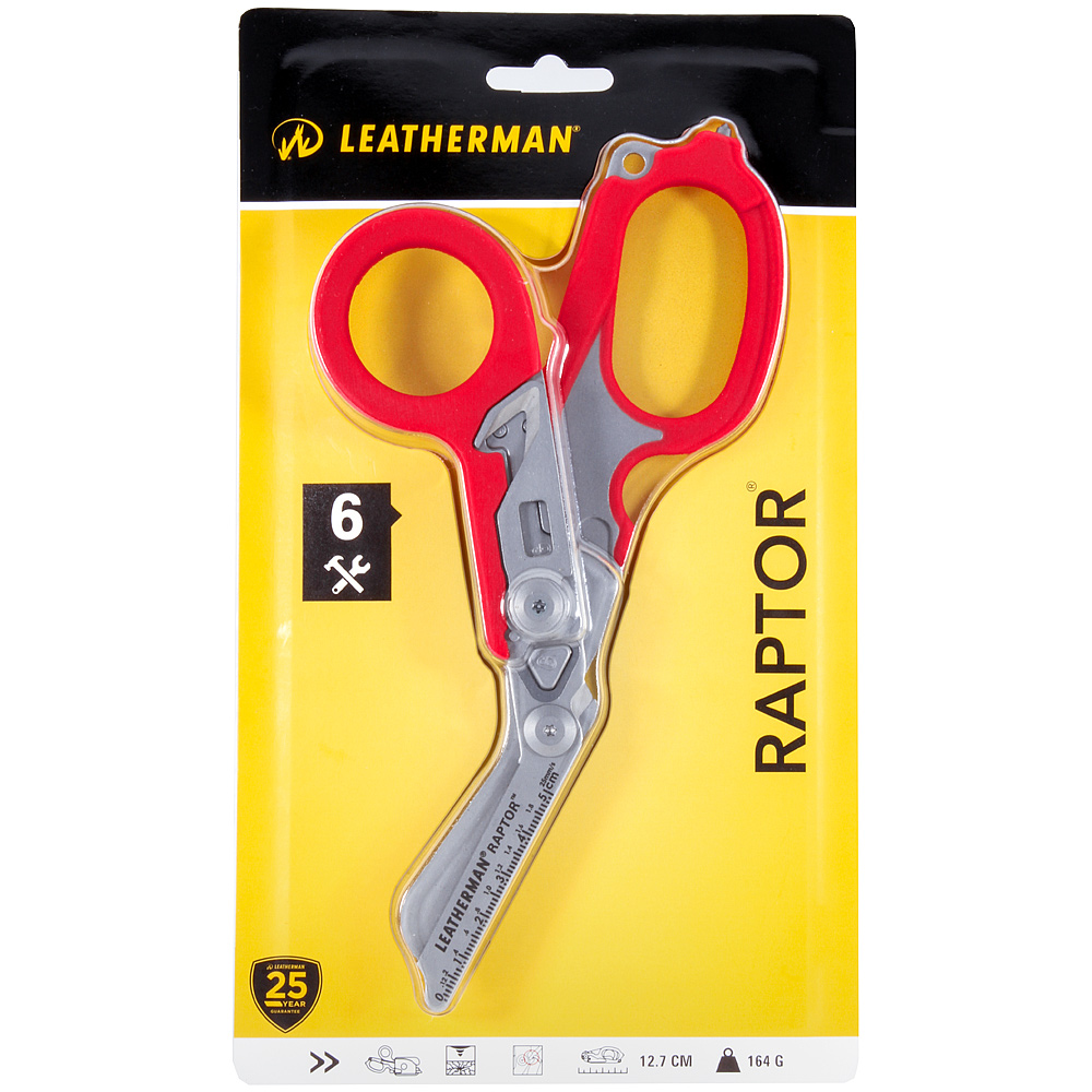 Leatherman Red Raptor Shears with Utility Holster 832333 eBay