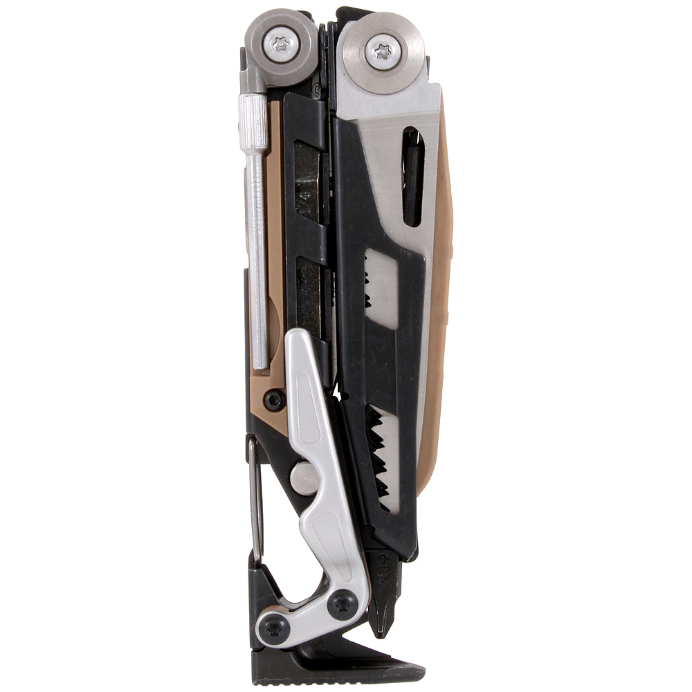 Leatherman MUT MultiTool Silver With MOLLE Brown Sheath 850012N 37447753176 eBay