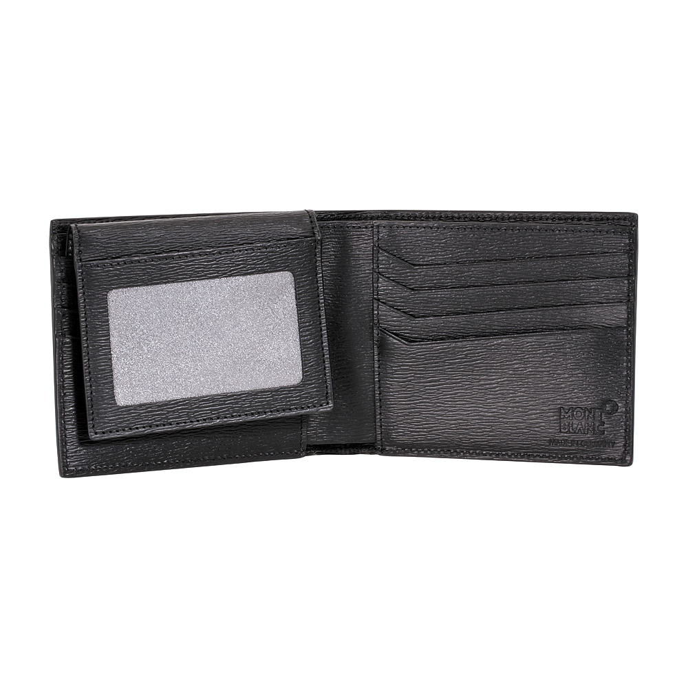 Montblanc 4810 Westside Men's Small Leather Wallet 11CC With View