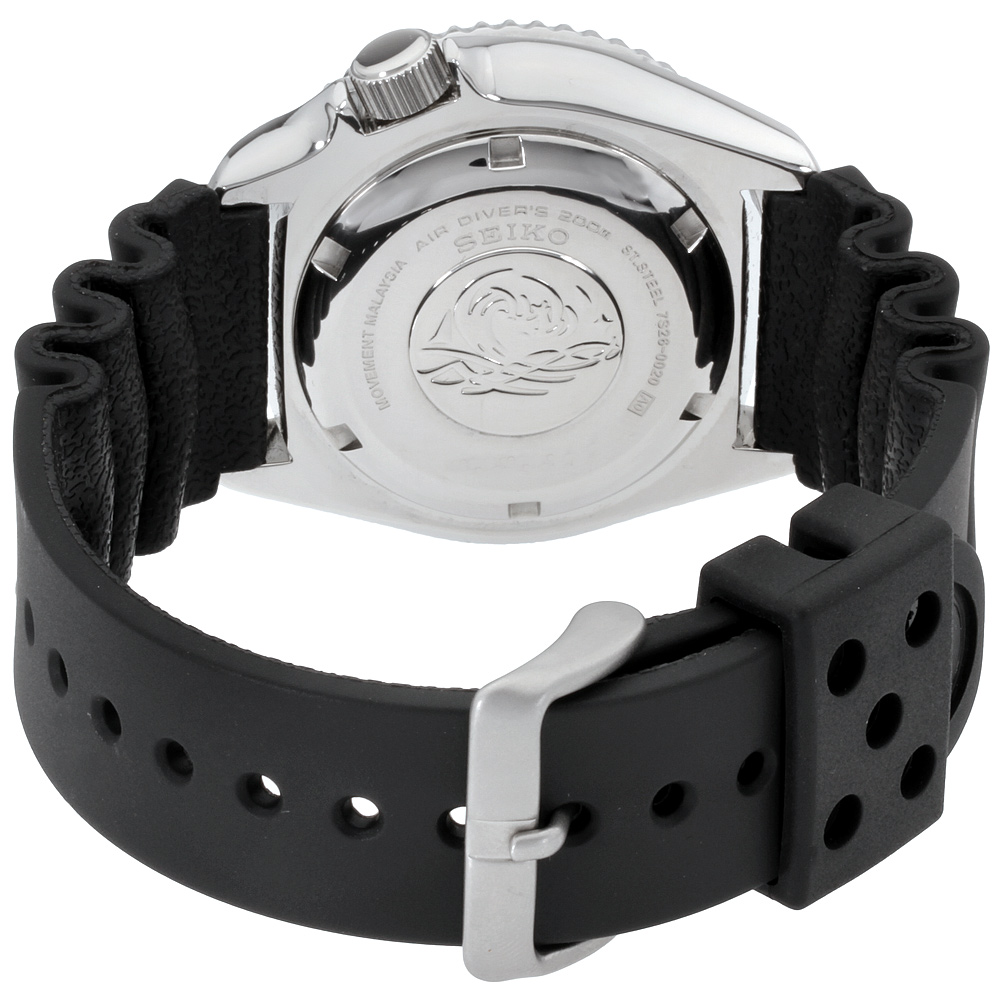 Seiko Divers Black Dial Rubber Strap Men's Watch SKX007P9 29665195494 ...
