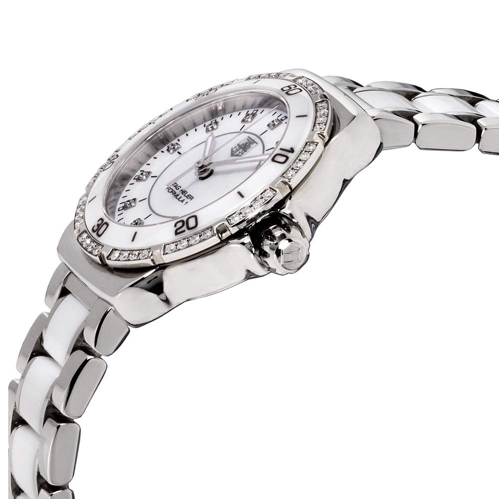 tag heuer white face formula 1