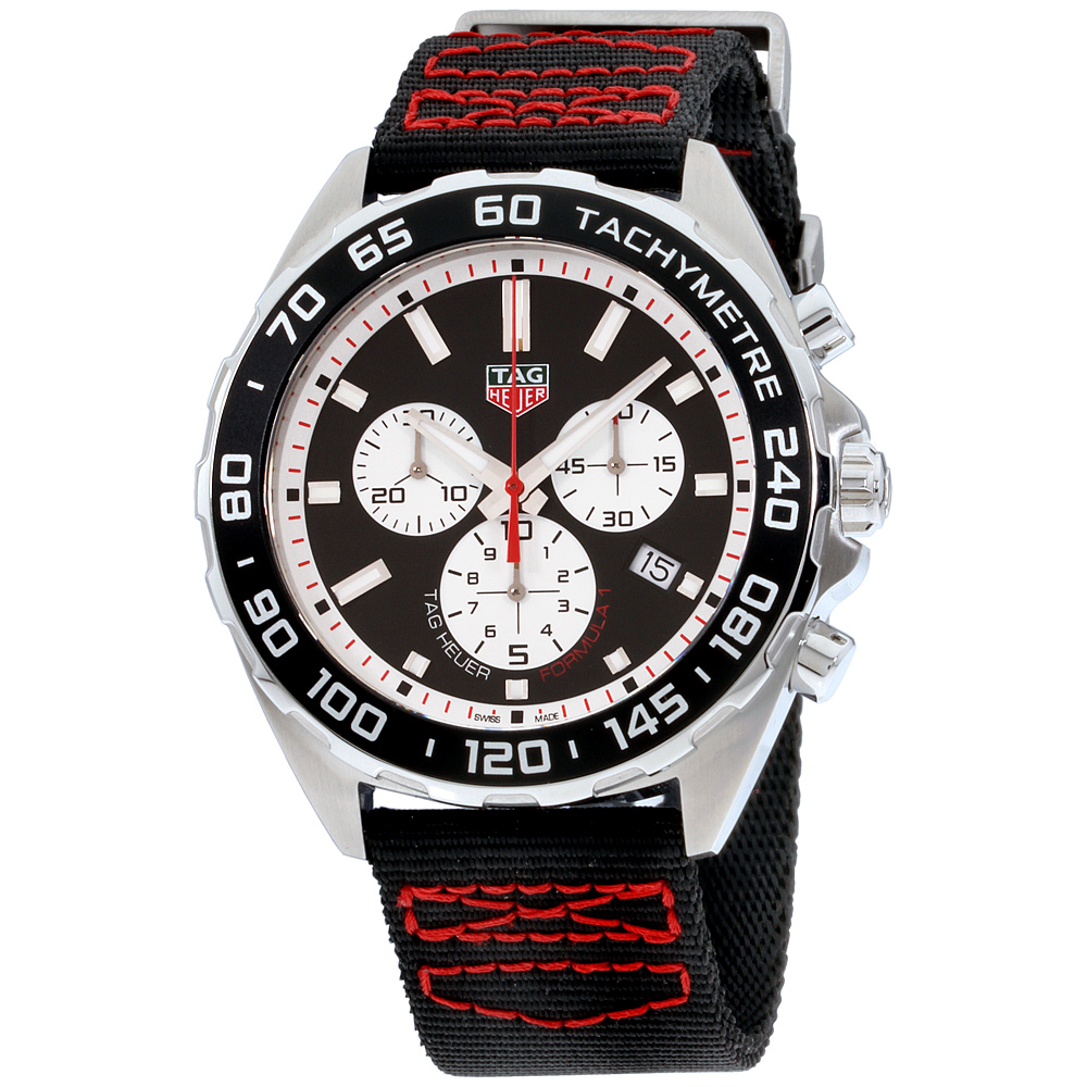 tag heuer formula 1 leather strap