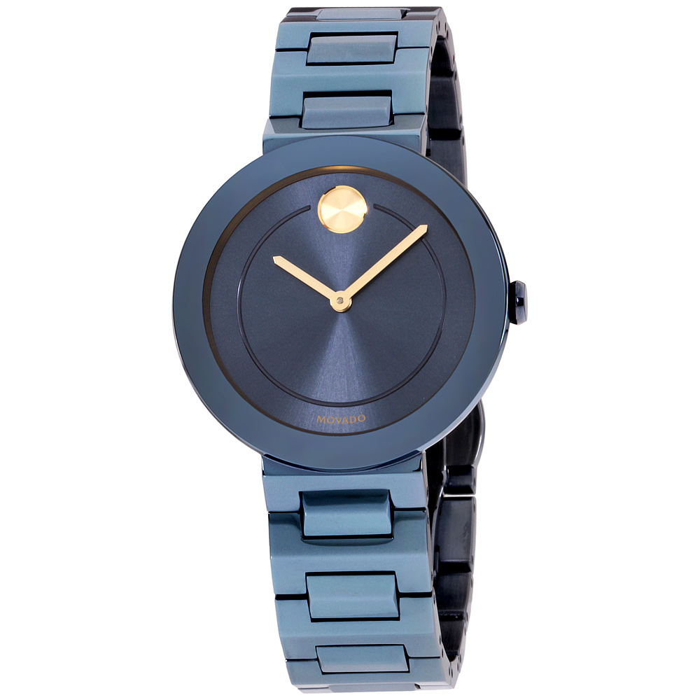 movado bold blue