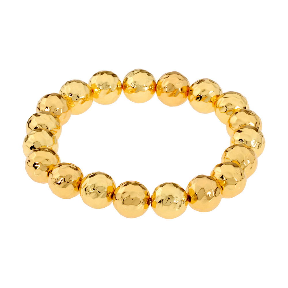 Gorjana Taner Gold Beaded Stretch Bracelet 183204G eBay