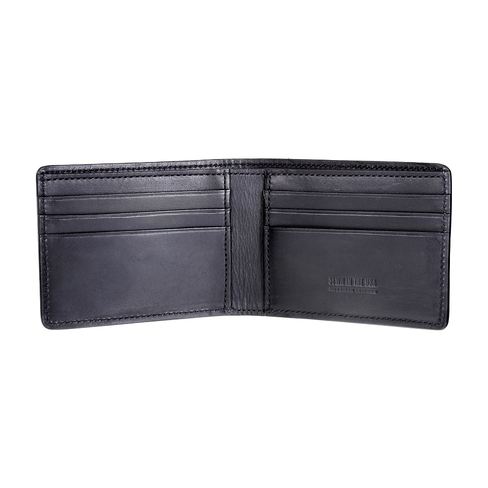 Shinola Men's Slim Bifold 2.0 Wallet In Black Leather S0320068329BLK | eBay