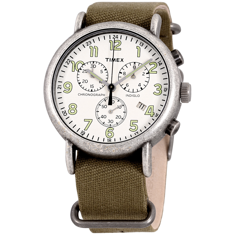Timex Weekender Quartz Movement Cream Dial Men's Watch TW2P85500 eBay