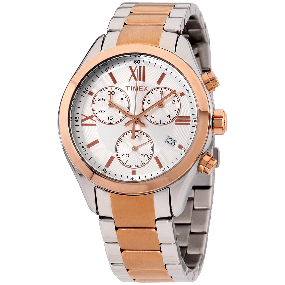 Timex City Quartz Movement Silver Dial Ladies Watch TW2P93800