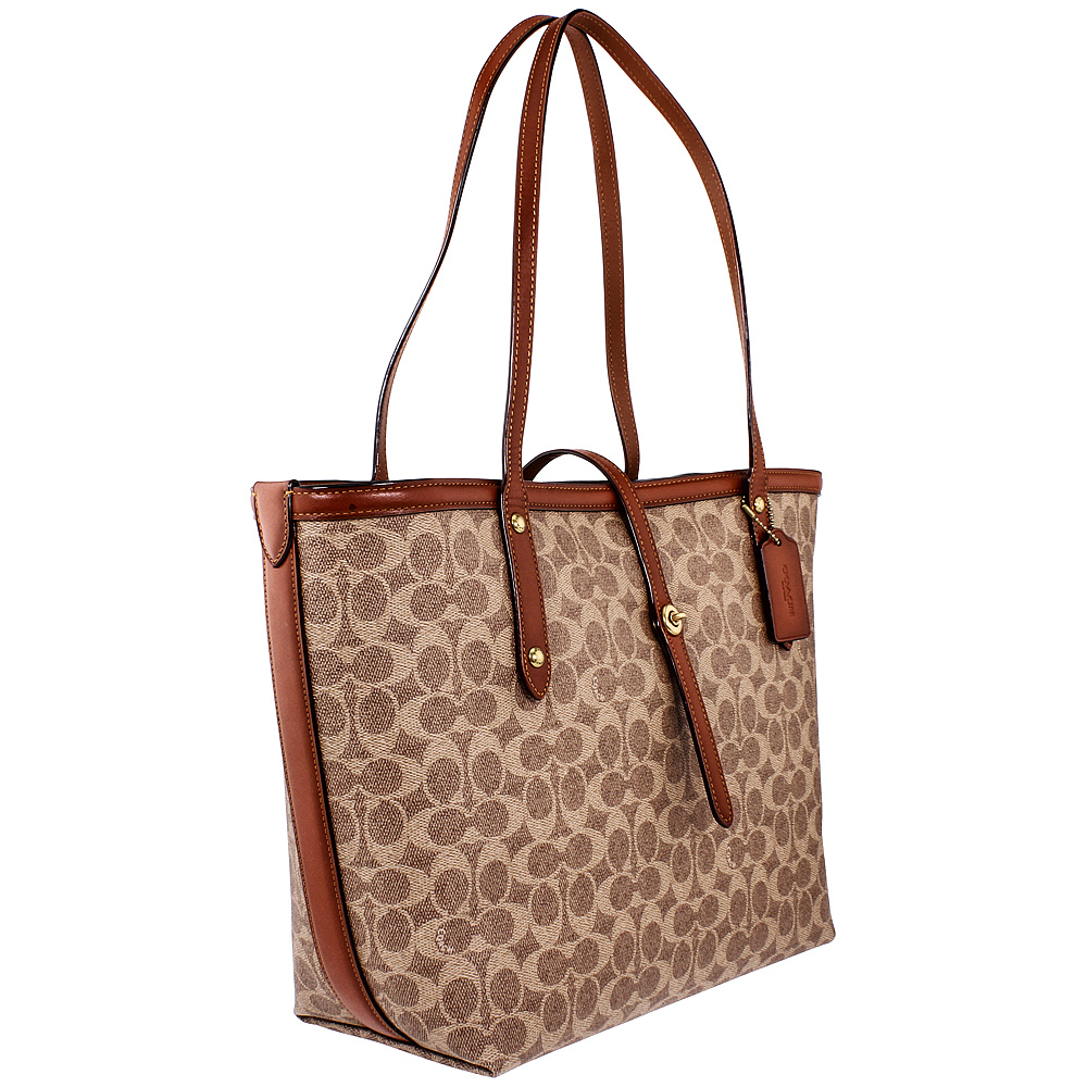 Coach Ladies Large Market Tote in Signature Canvas 32714B4NQ4
