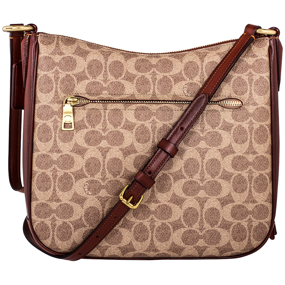 Coach Chaise Ladies Medium Signature Canvas Crossbody 38579B4NQ4 192643356184 | eBay
