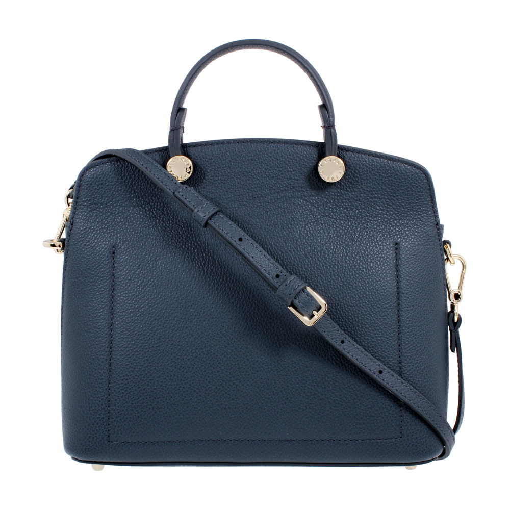 Furla Fall/Winter 2018 Ladies Small Navy Blue Leather Shoulder Bag ...
