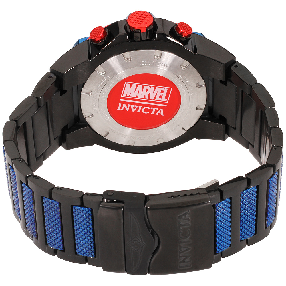 Invicta Marvel Quartz Movement Red Dial Men's Watch 25782 886678311446
