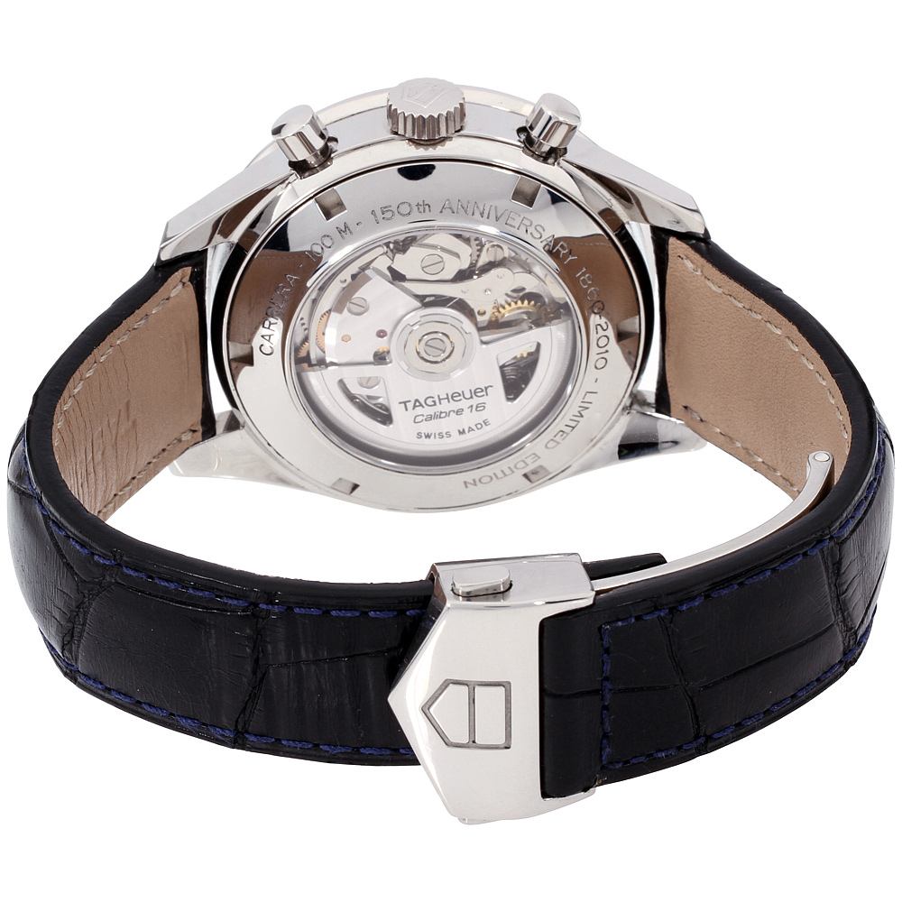 Tag Heuer Carrera Automatic Movement Black Dial Men's Watch CV201S