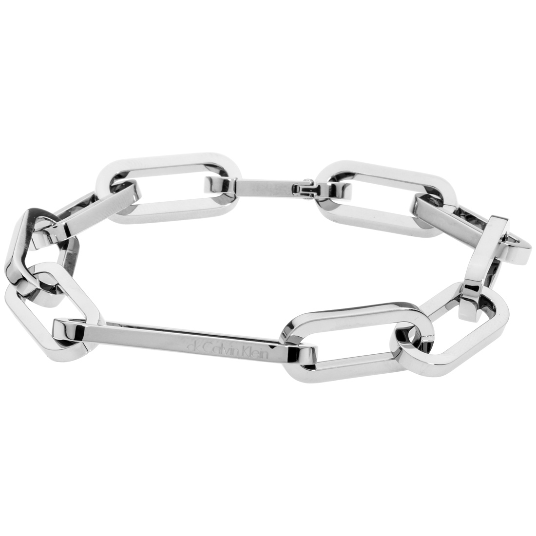 calvin klein silver bracelet