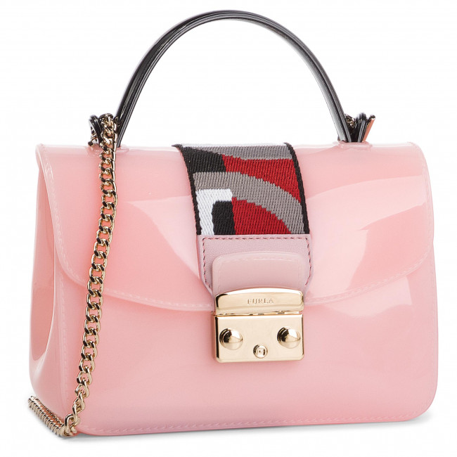 pink pvc bag