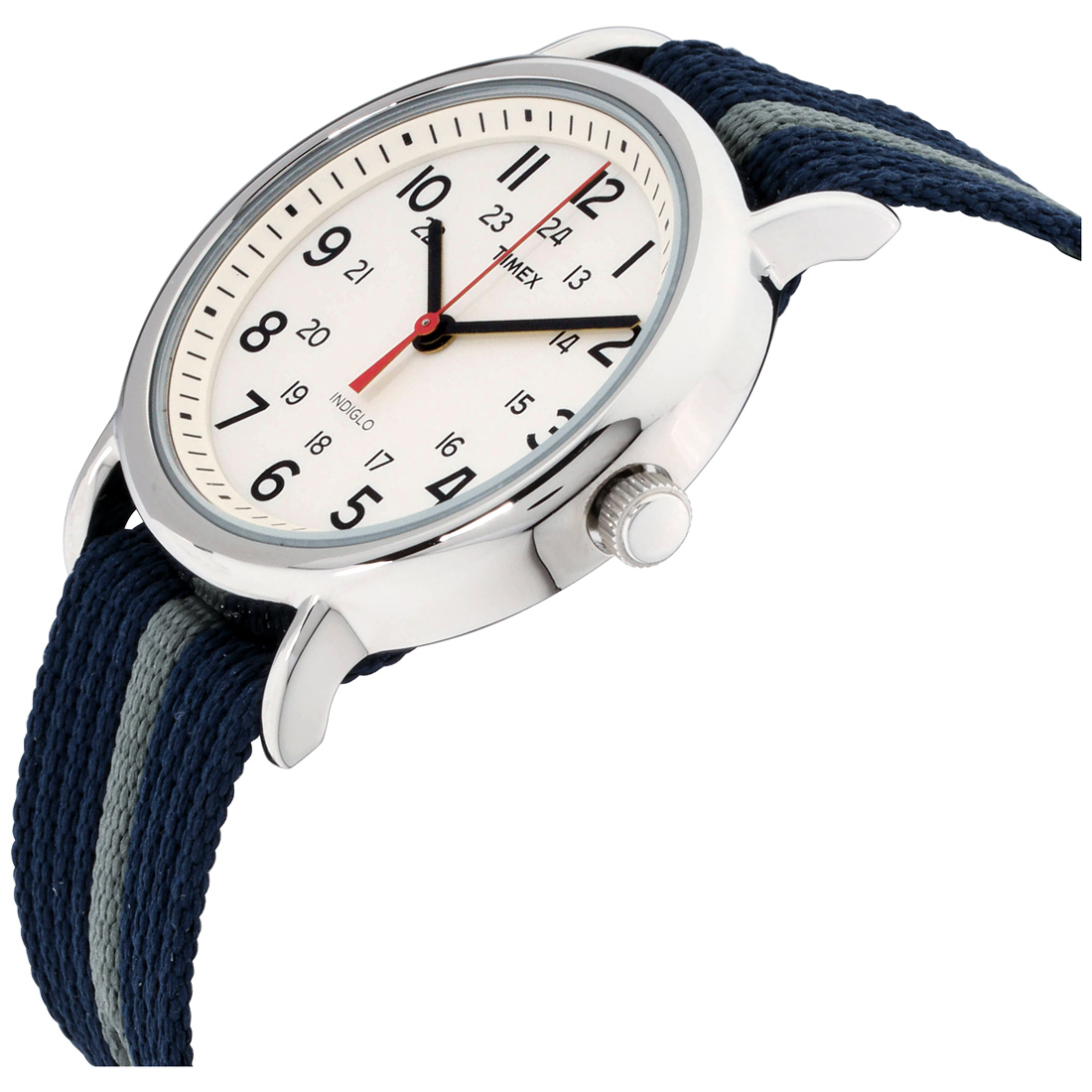 Timex Weekender Quartz Movement White Dial Unisex Watch T2N654 eBay