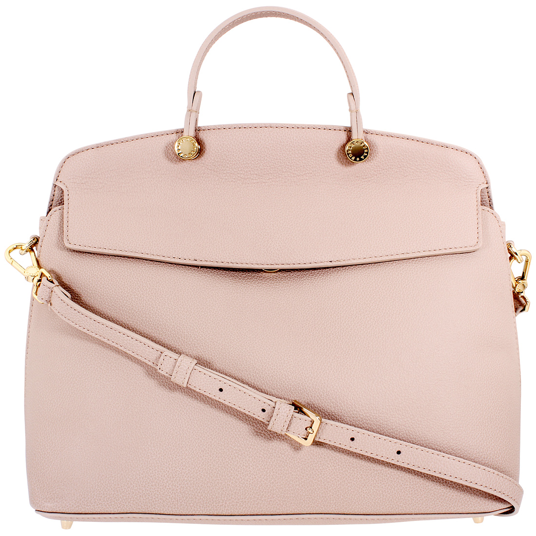 top handle beige bag