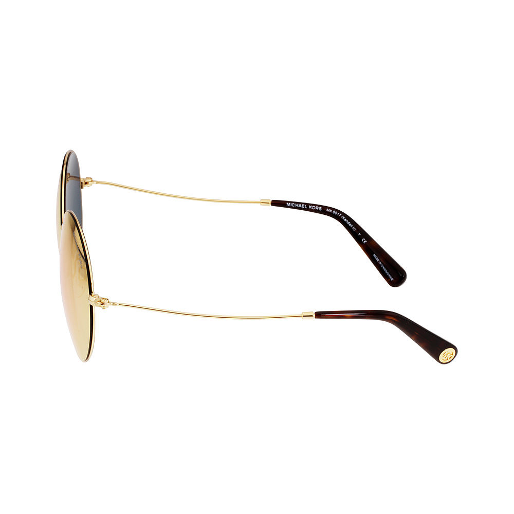 Michael Kors Metal Frame Gold Mirror Lens Ladies Sunglasses ...