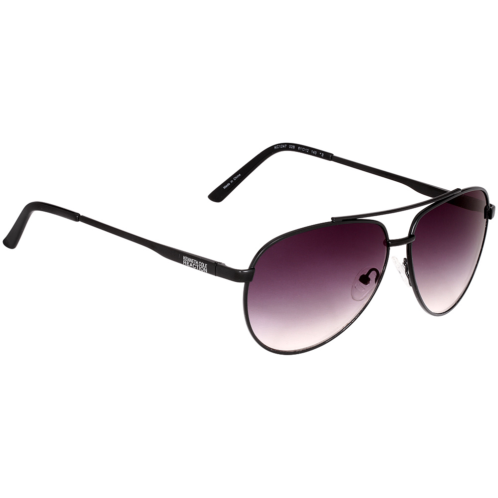 Kenneth Cole Reaction Metal Frame Bordeaux Mirror Lens Ladies Sunglasses KC12576