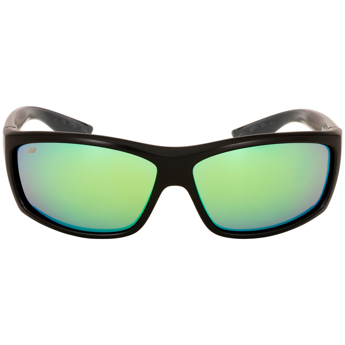 Costa Saltbreak Black Plastic Frame Green Mirror Lens Men's Sunglasses ...