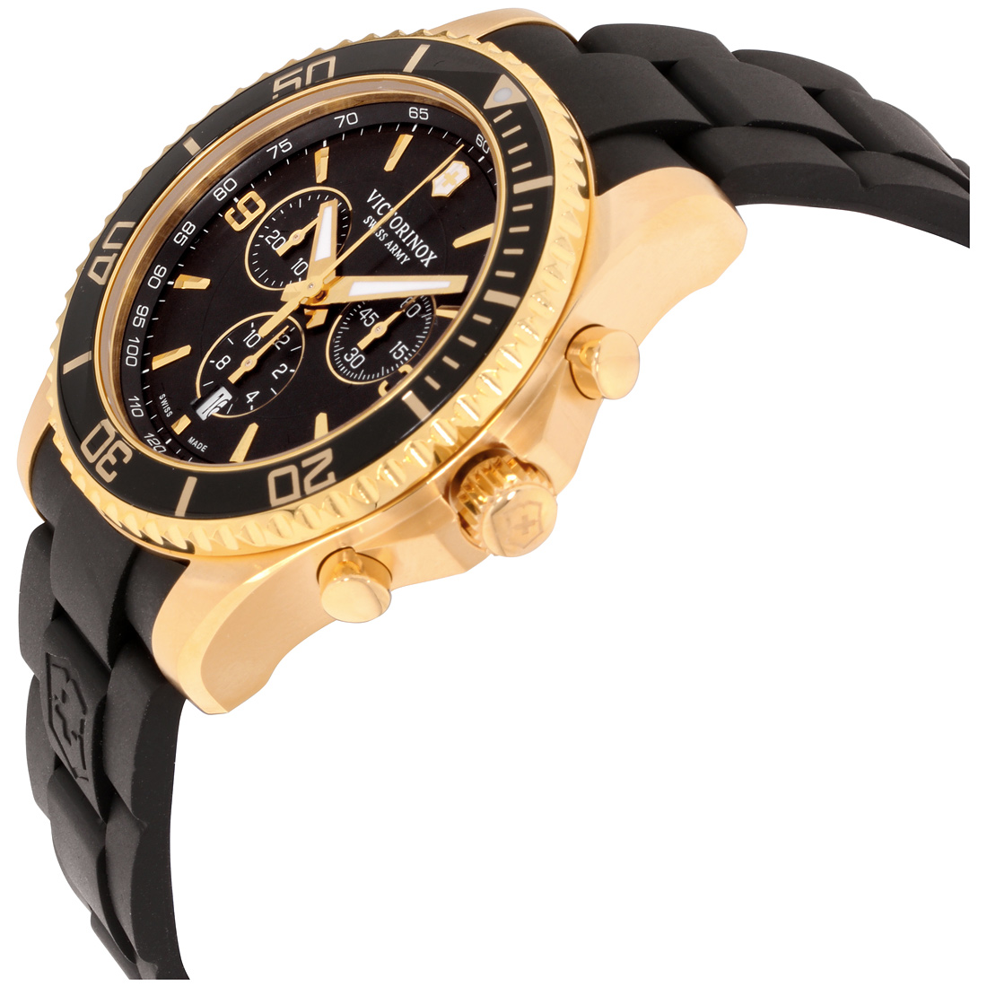 victorinox maverick chronograph gold