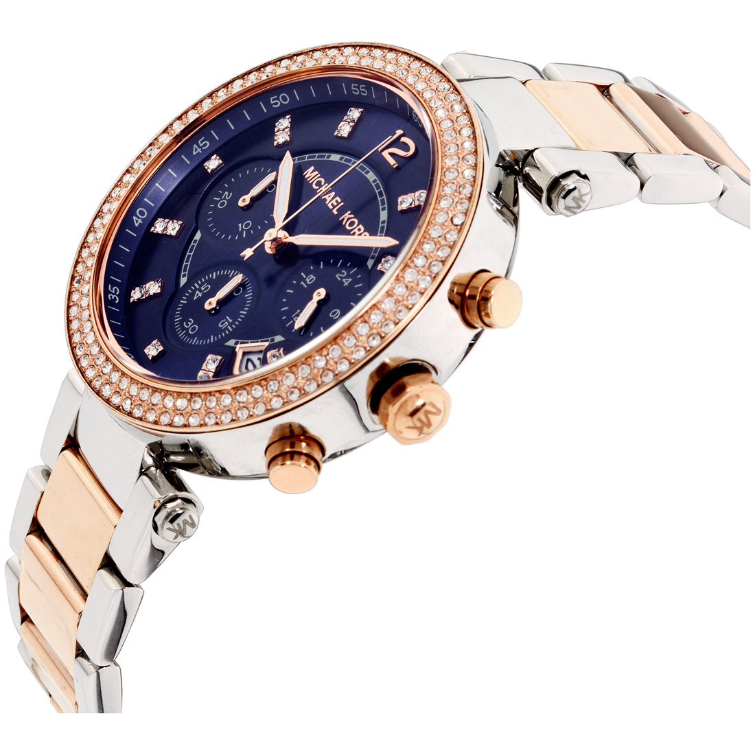 Michael Kors Parker Quartz Movement Blue Dial Ladies Watch MK6141 796483164079 eBay