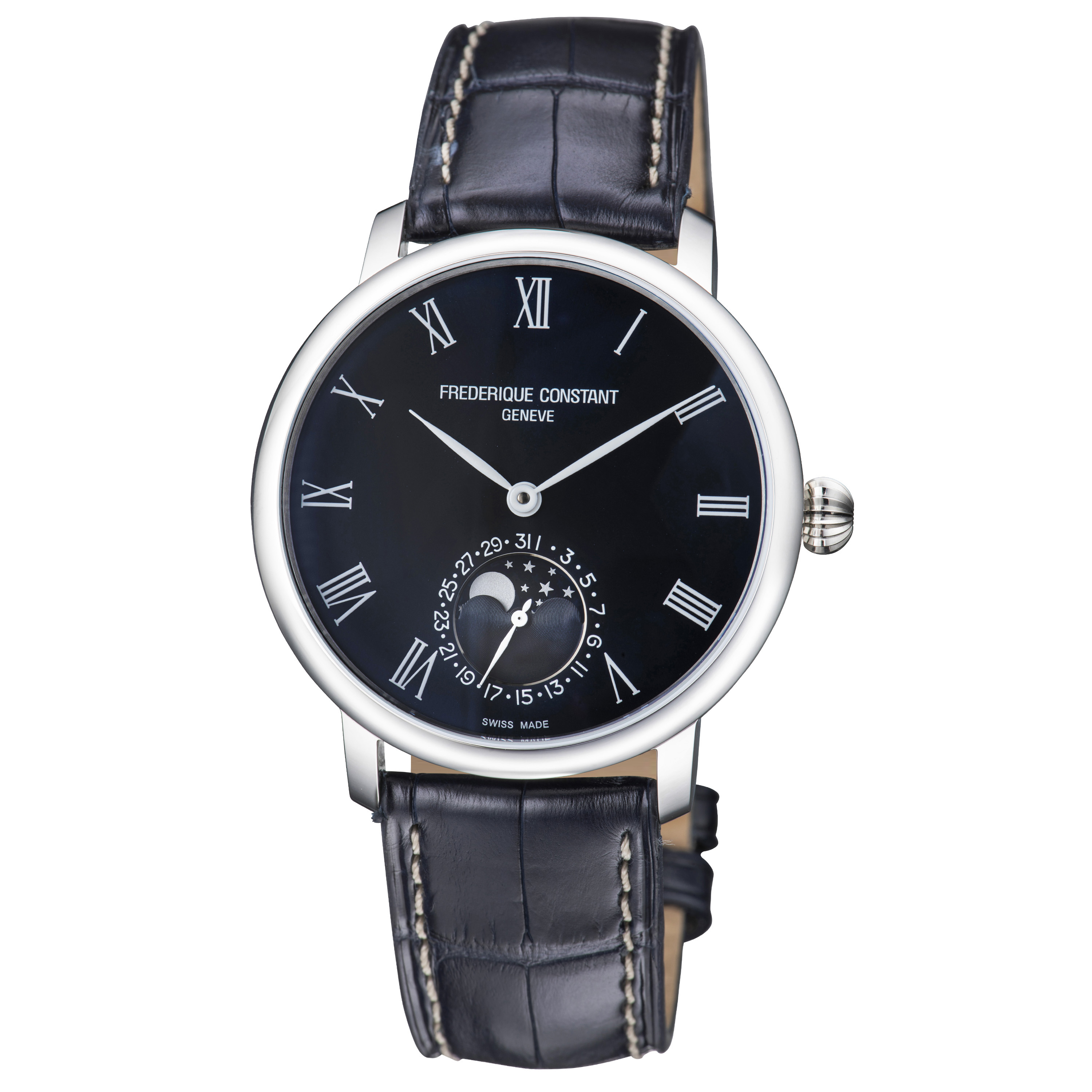 Frederique Constant Slimline Moonphase Automatic Men's Watch FC ...