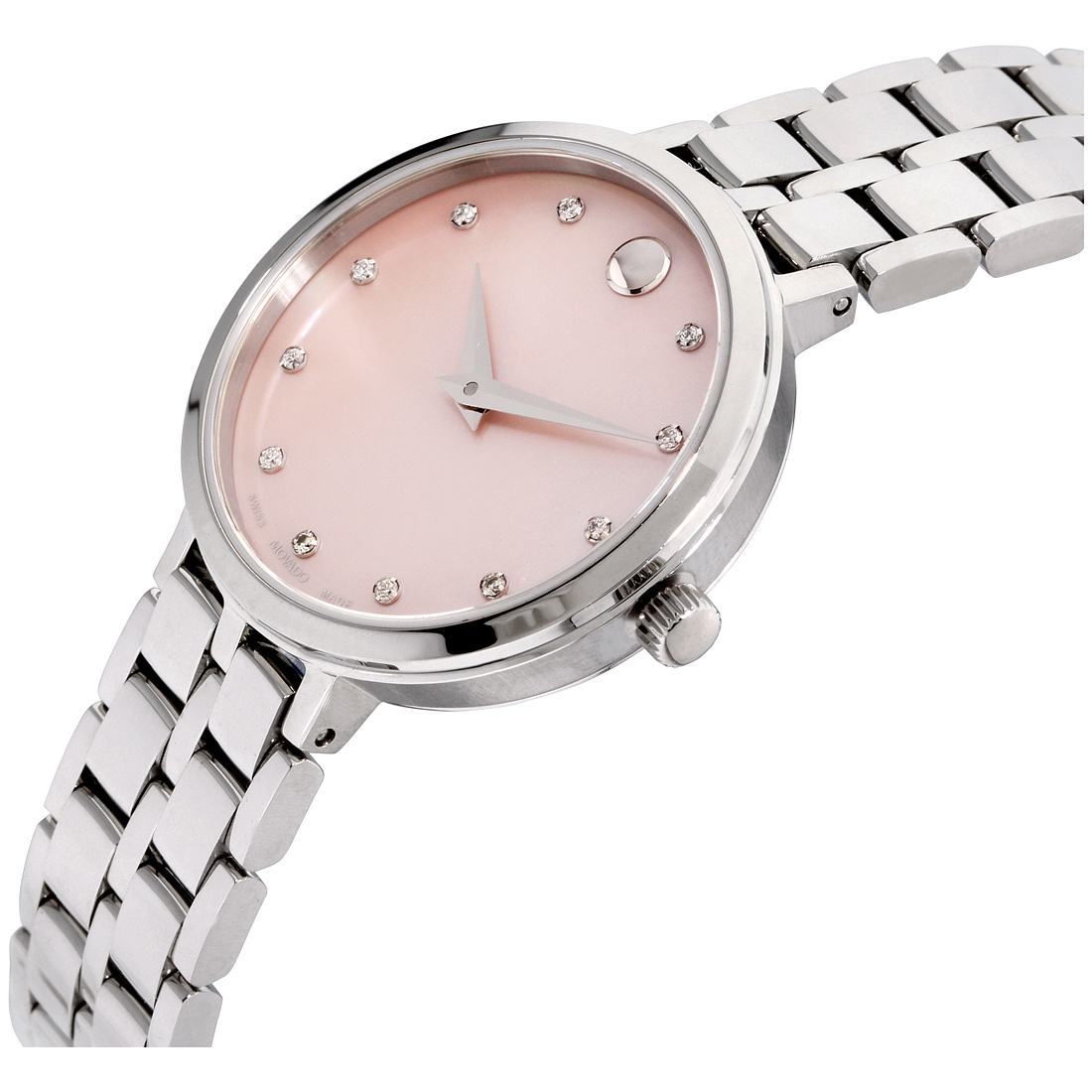 pink movado watch