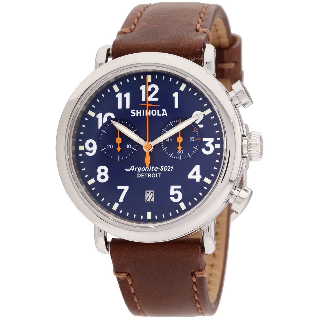blue shinola watch
