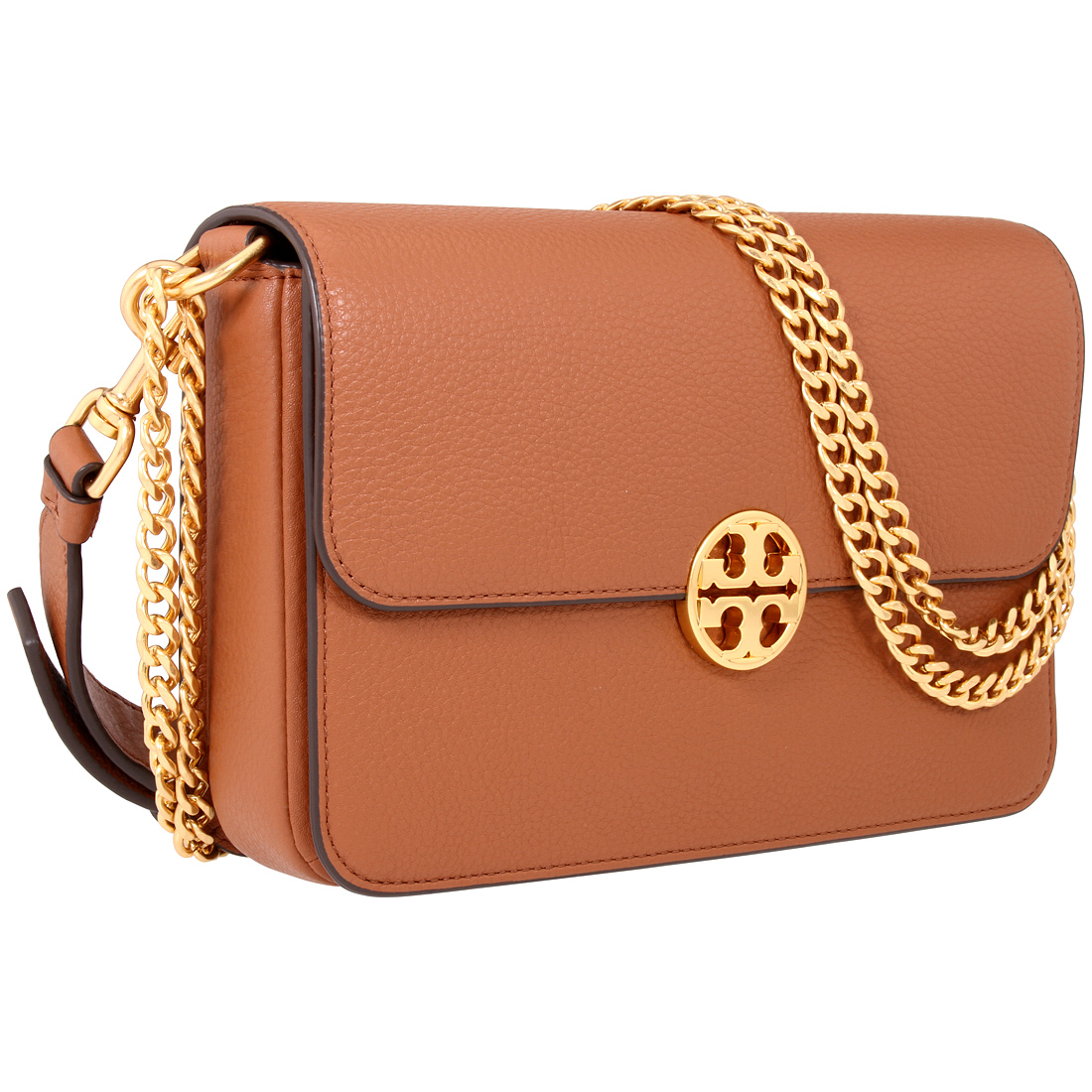 Tory Burch Chelsea Ladies Small Brown Leather Crossbody Bag 48735-905