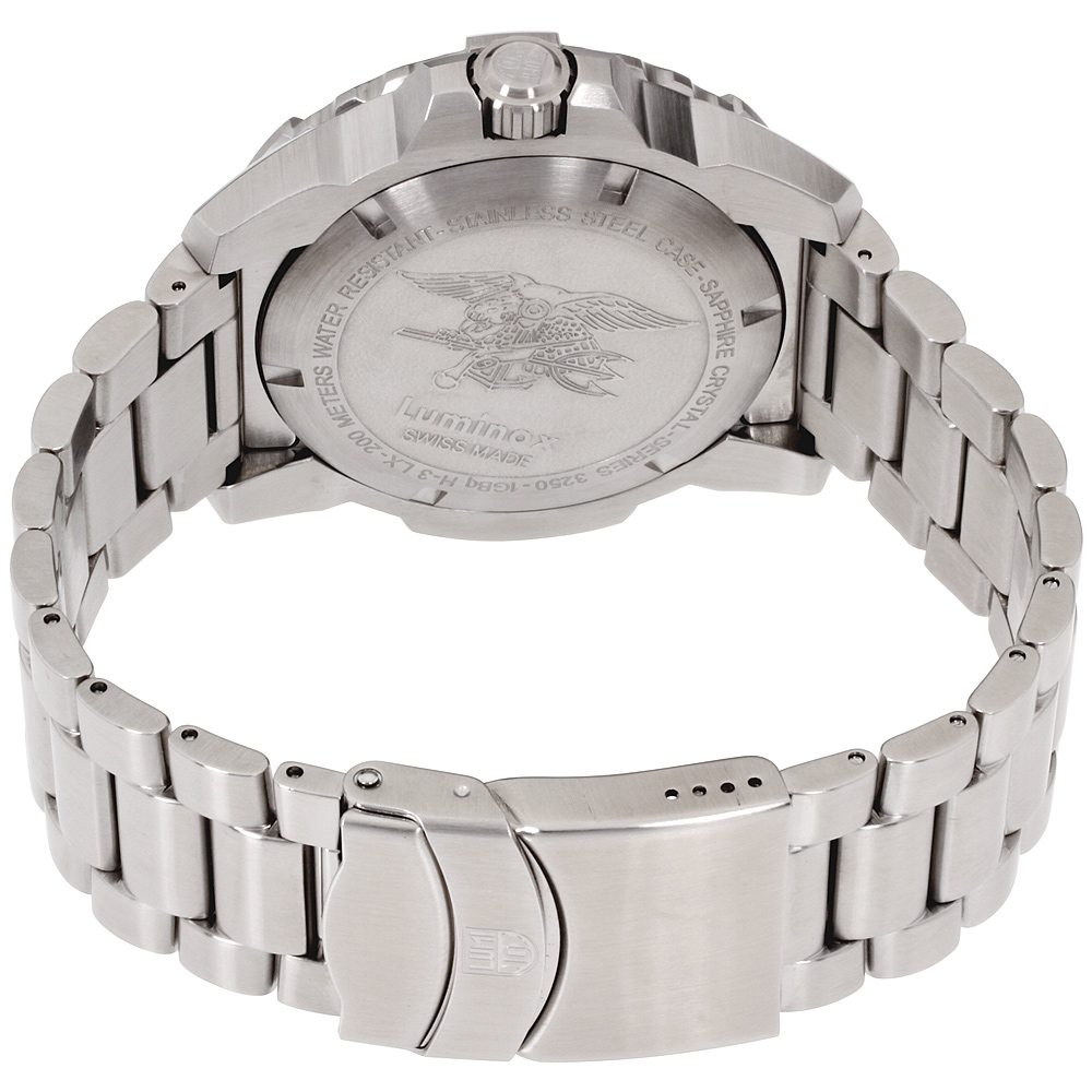 Luminox Navy Seal Steel 3250 Quartz Movement Black Dial Men's Watch XS.3252 7630040922173 eBay