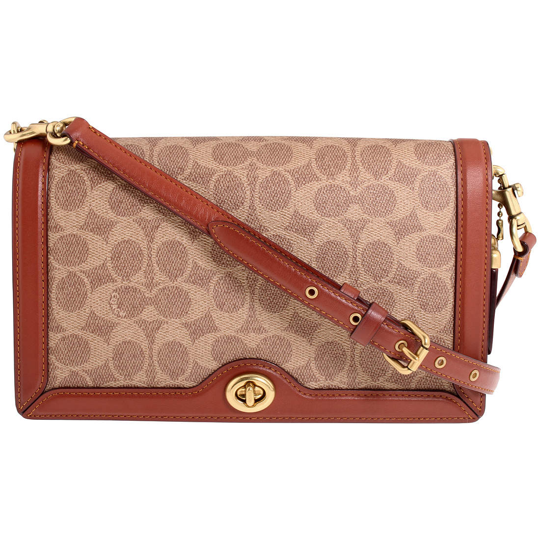 riley lunchbox bolsa in signature canvas