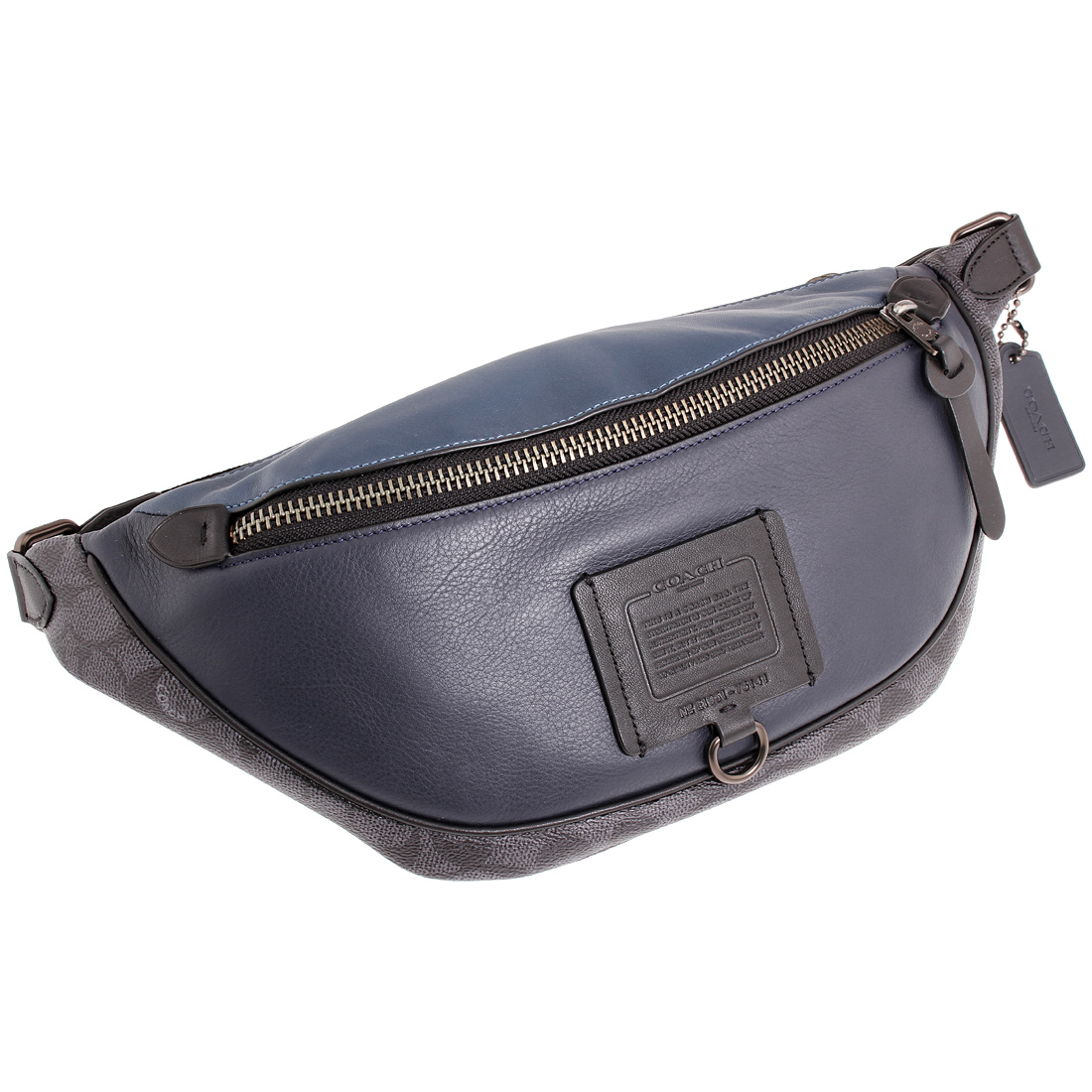 Coach Rivington Men&#39;s Small Two Tone Leather Belt Bag 76141JIP2V | eBay