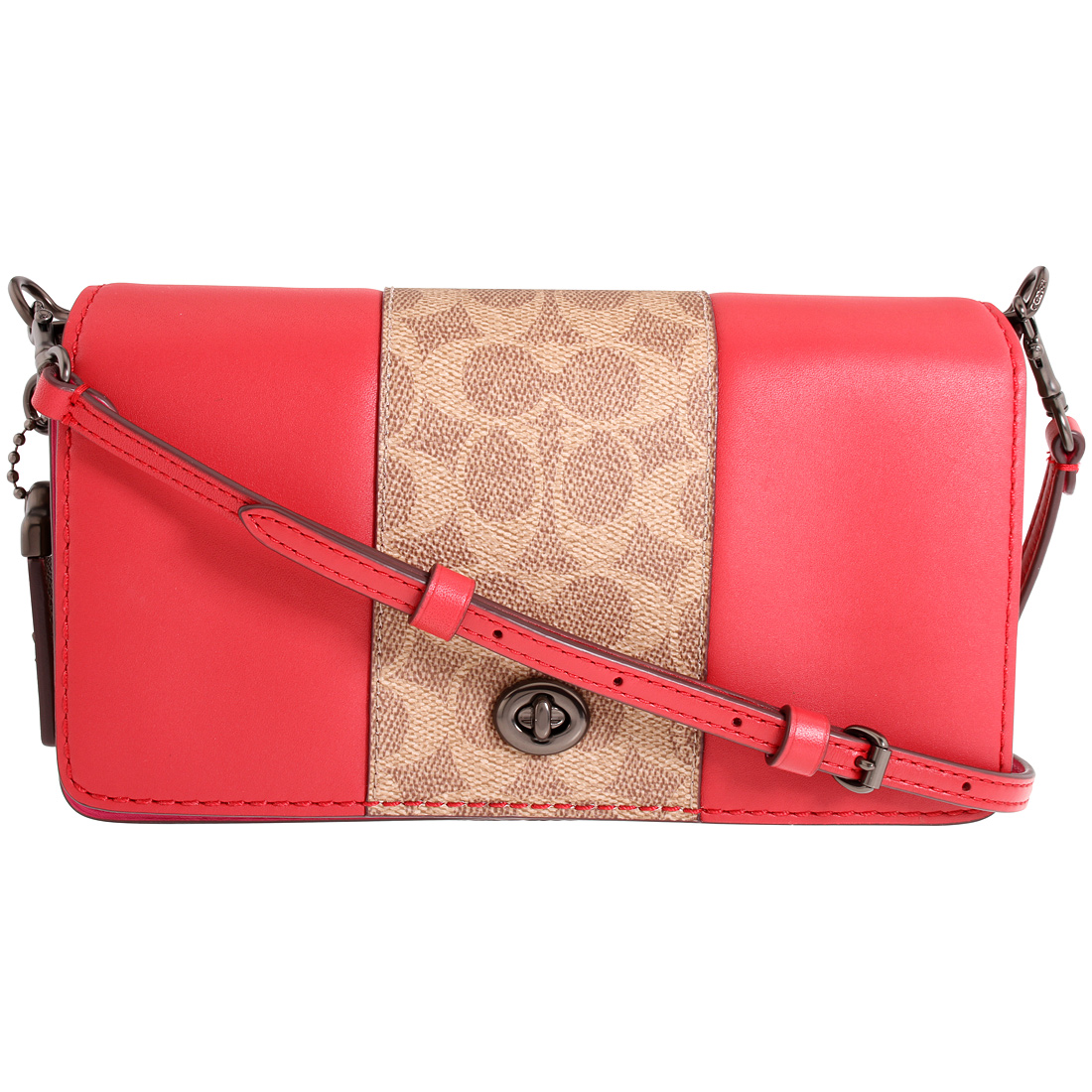 coach dinky 18 mini leather crossbody