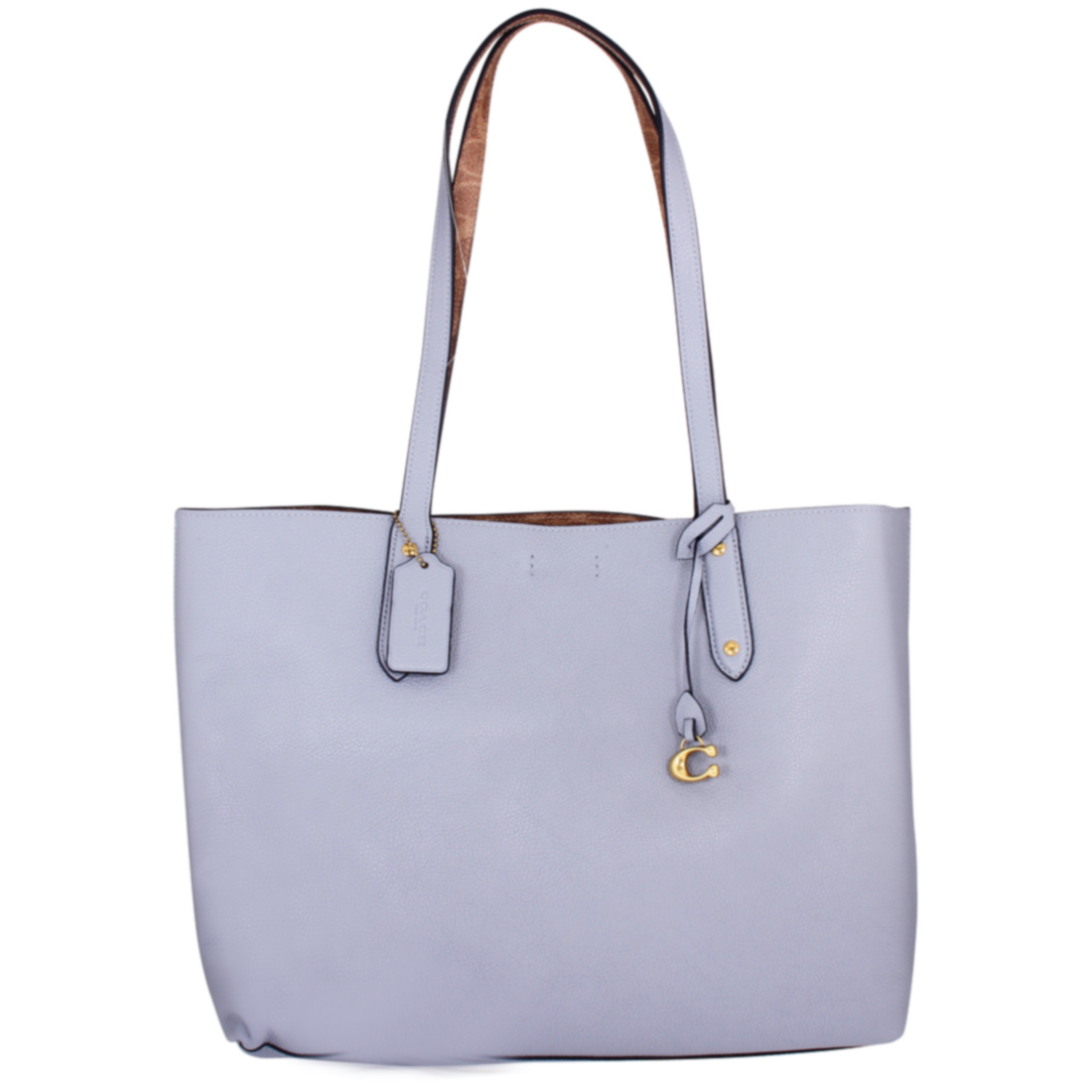 Coach Central Ladies Medium Blue Leather Tote Bag 74104B4P38 | eBay