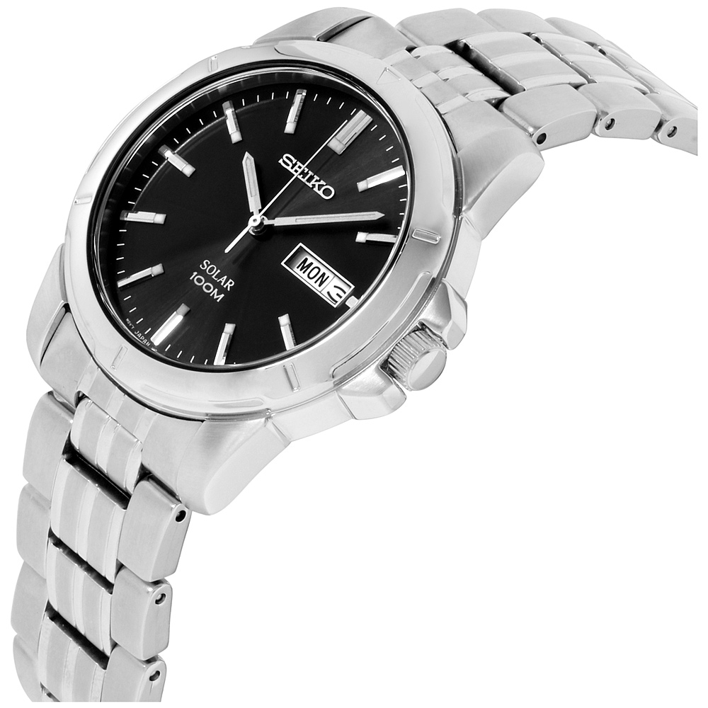 seiko core analog solar watch
