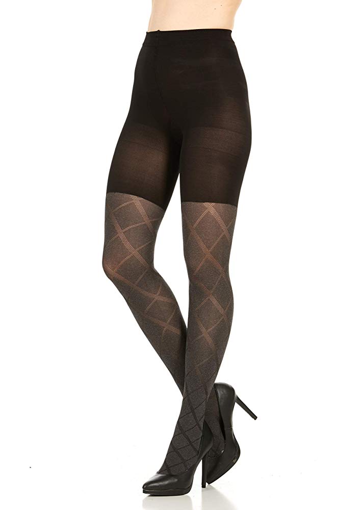 Spanx Ladies Assets by Sara Blakely Tights Nylon Black 3 843953138358 ...