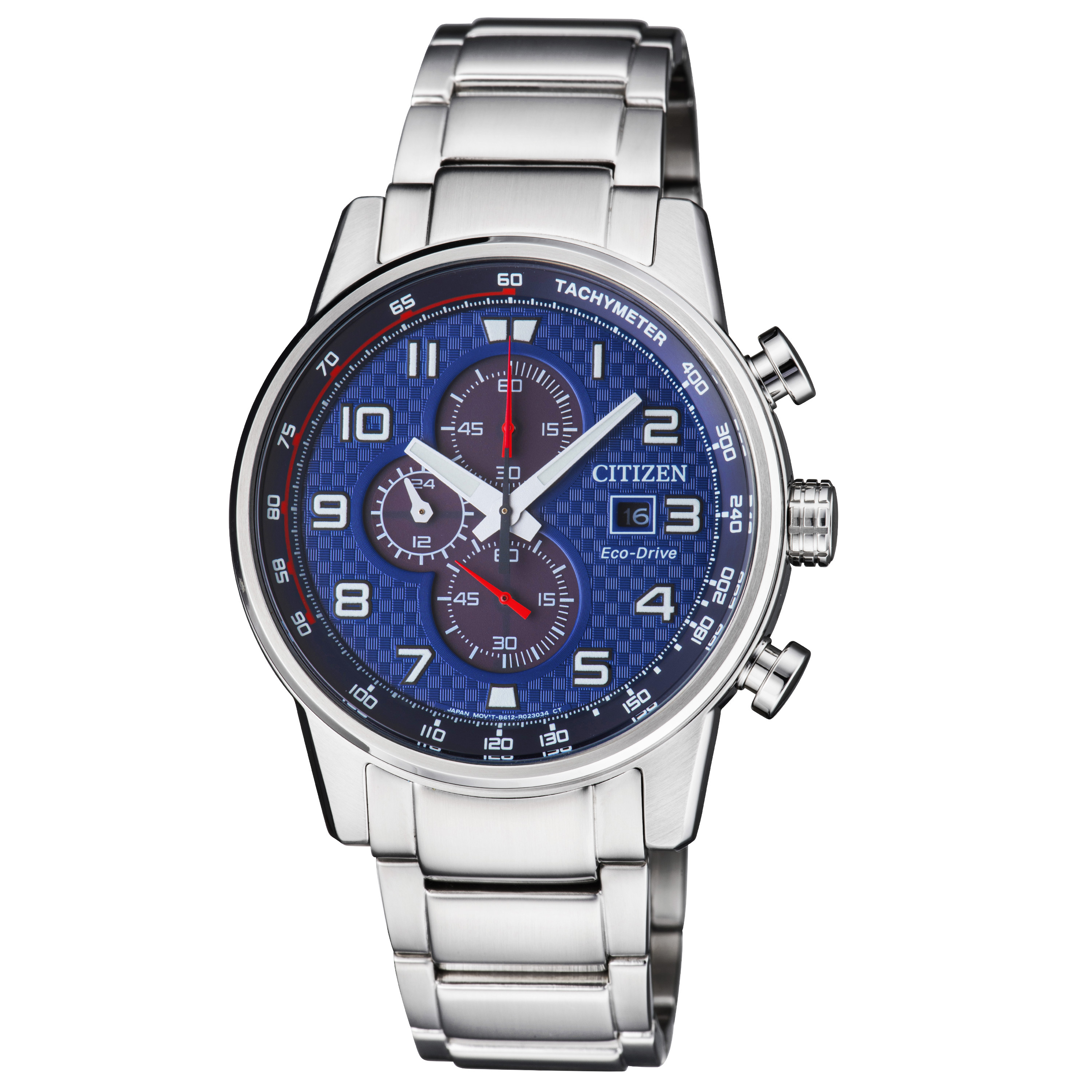citizen eco drive blue watch