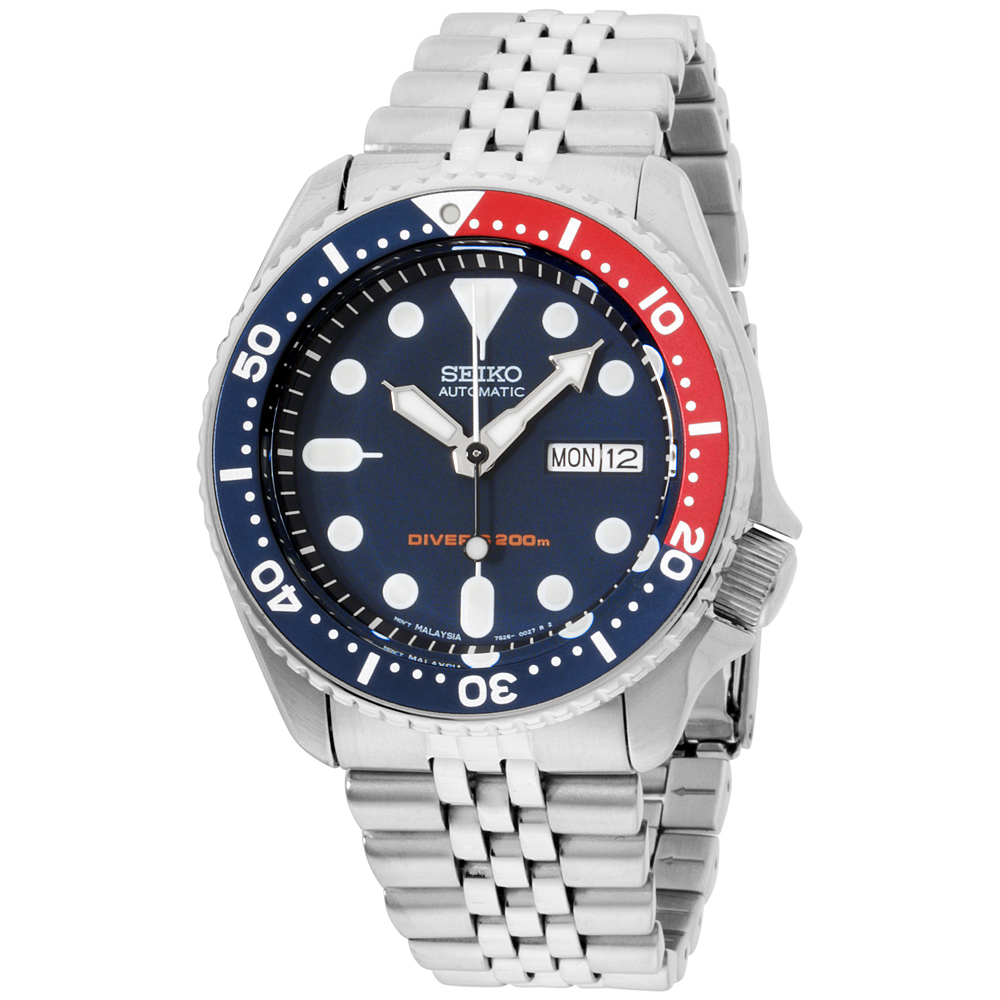 seiko men's skx175 stainless steel automatic dive watch