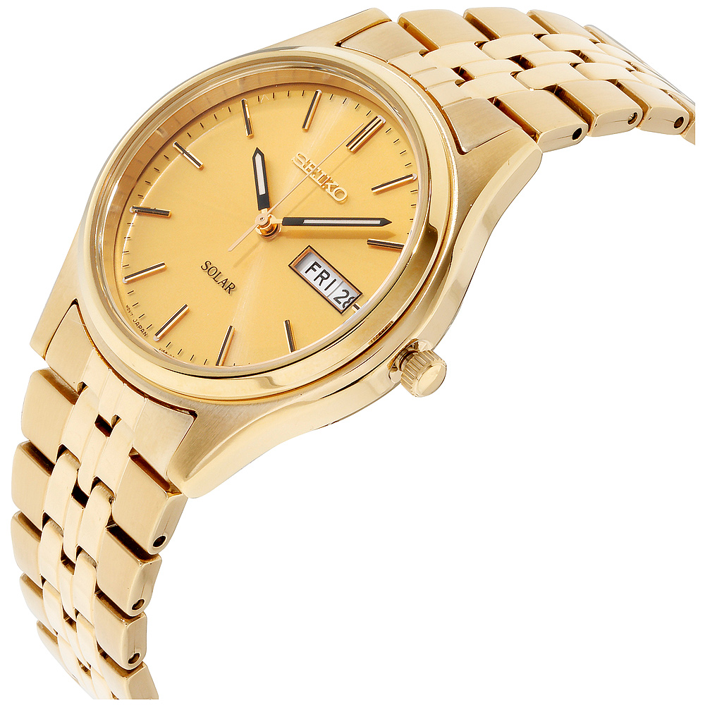 seiko core analog solar watch