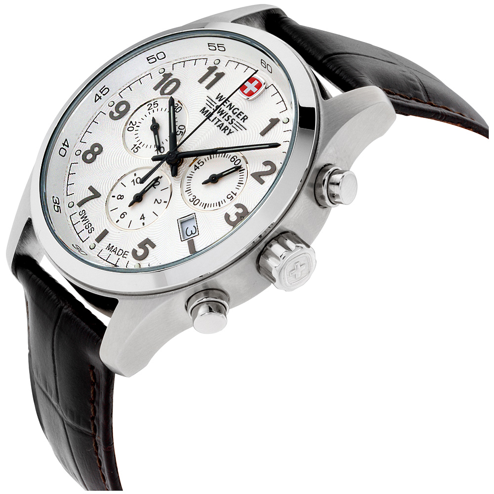 white dial watch strap