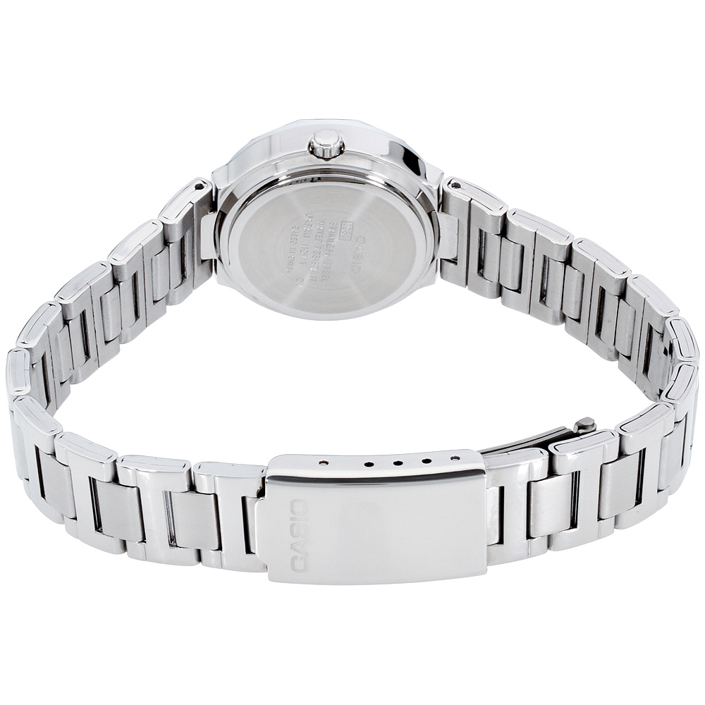 casio mother of pearl watch