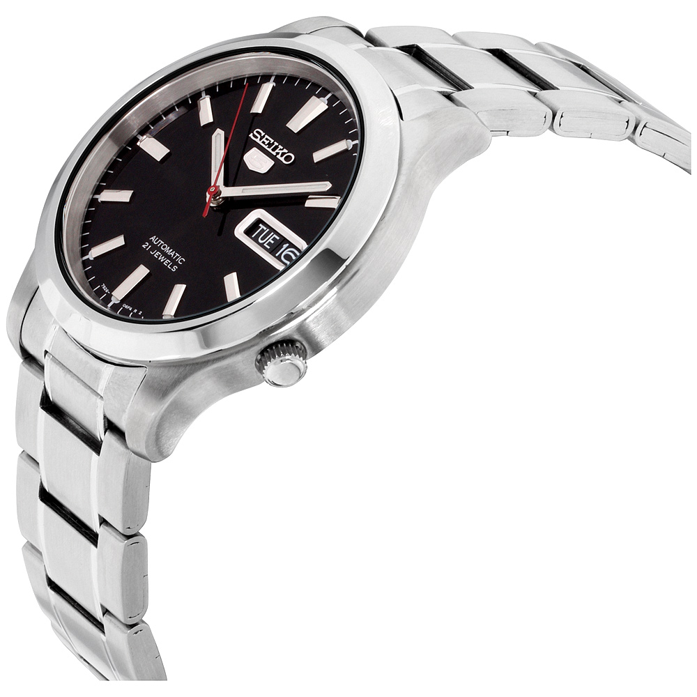 seiko 5 black dial