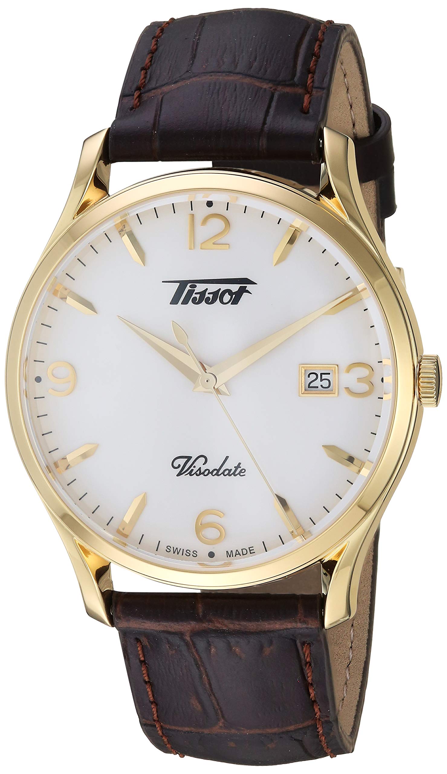 Tissot Heritage Visodate Quartz Silver Dial Men's Watches