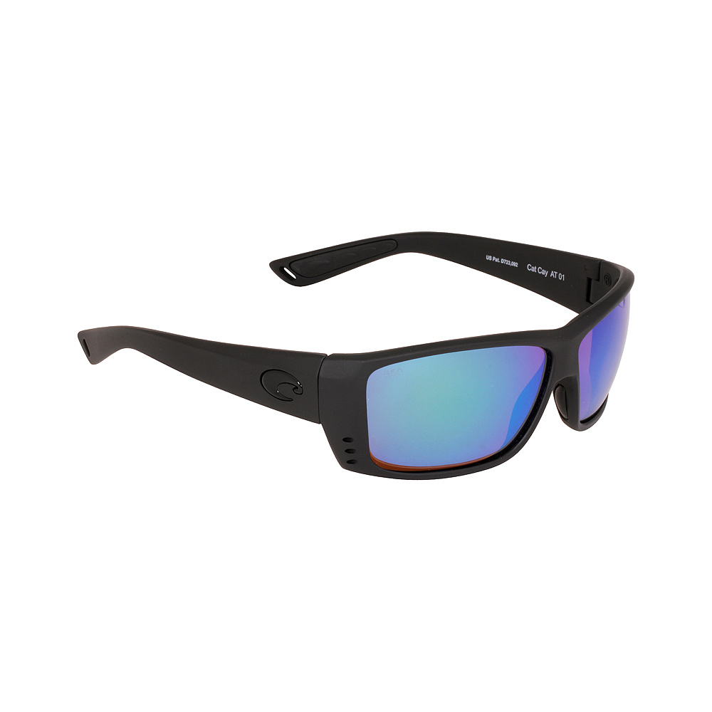 Costa Cat Cay Green Mirror Lens Unisex Sunglasses AT01OGMGLP**Open Box