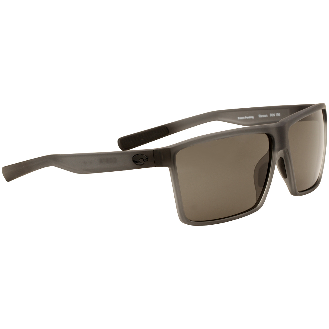 Costa Rincon Smoke Crystal Plastic Frame Grey Lens Unisex Sunglasses ...